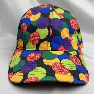 Cross Colours Colorblock Pre-Curve Hat Cap Snapback Hip Hop Colors Abstract Art